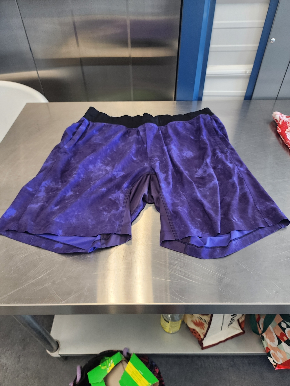 Men's Athletic Purple Performance Shorts